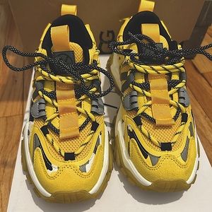 Javi East west intl llc NWT Yellow Sneakers Swipe